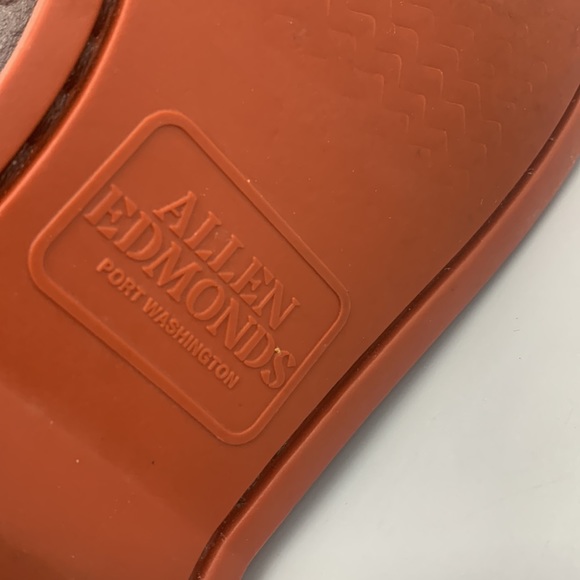 Allen Edmonds Boat Shoe Dark Brown Size 10.5 D - Picture 5 of 6